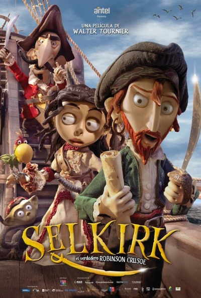 Póster de Selkirk: El verdadero Robinson Crusoe