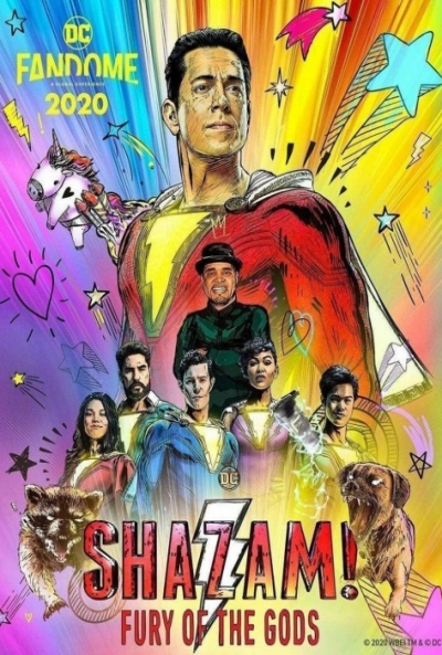 Póster de ¡Shazam! La furia de los dioses