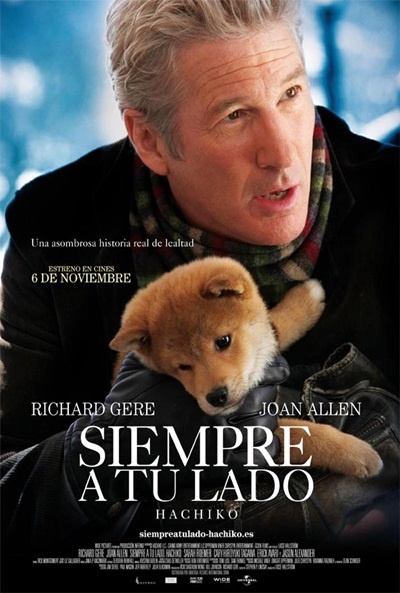 Póster de Siempre a tu lado (Hachiko)