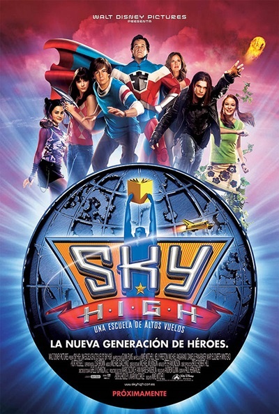 Póster de Sky High: Una escuela de altos vuelos