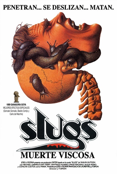 Póster de Slugs, muerte viscosa