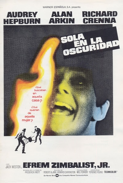 Póster de Sola en la oscuridad