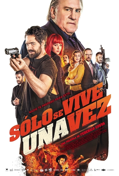 Póster de Solo se vive una vez