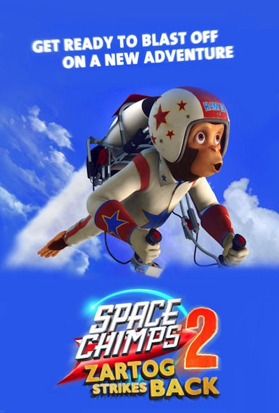 Póster de Space Chimps 2: Zartog Strikes Back