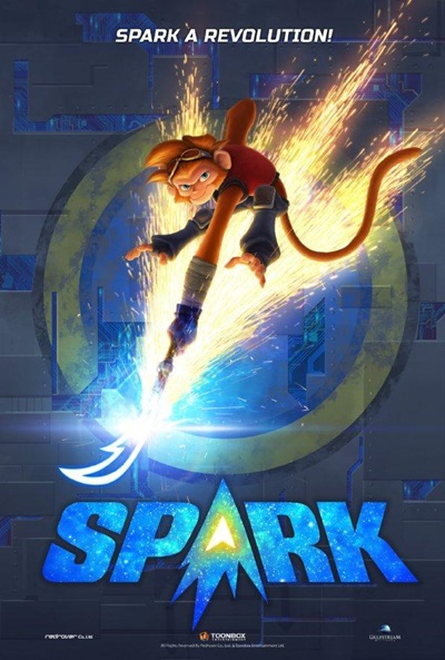 Póster de Spark, una aventura espacial