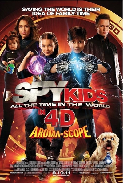 Póster de Spy Kids: Todo el tiempo del mundo (in 4D)