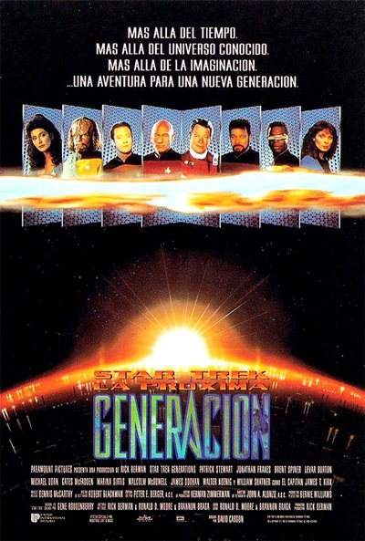 Póster de Star Trek. La próxima generación