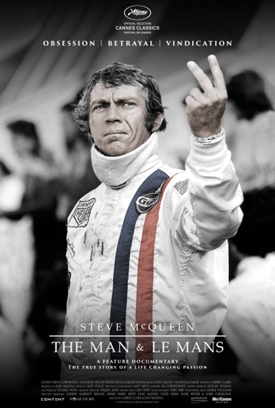 Póster de Steve McQueen: The Man & Le Mans