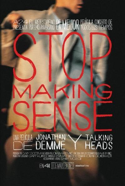 Póster de Stop Making Sense