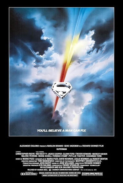 Póster de Superman, el film