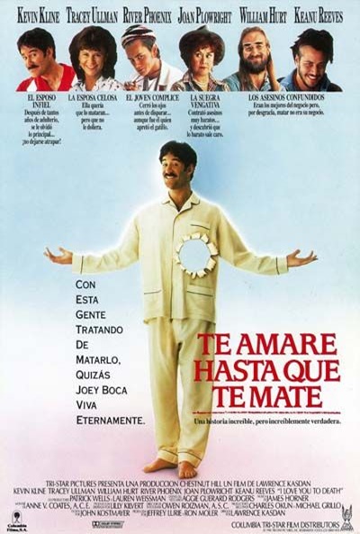 Póster de Te amaré hasta que te mate