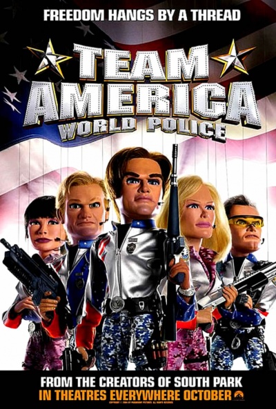 Póster de Team America: La policía del mundo