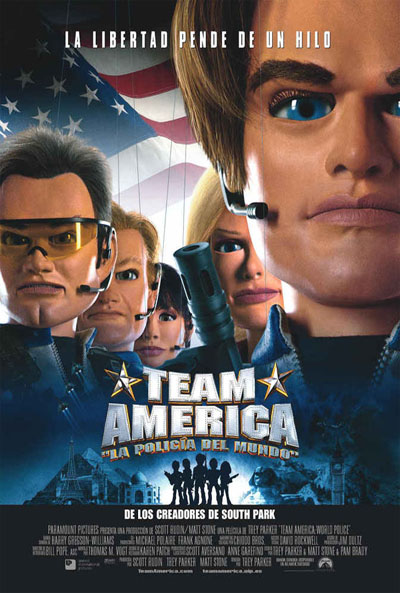 Póster de Team America: La policía del mundo