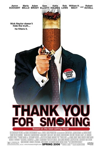 Póster de Gracias por fumar