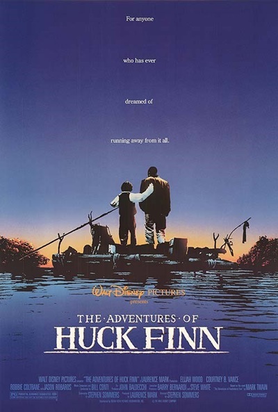 Póster de Las aventuras de Huckleberry Finn