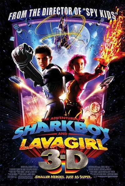 Póster de Las aventuras de Sharkboy y Lavagirl en 3D