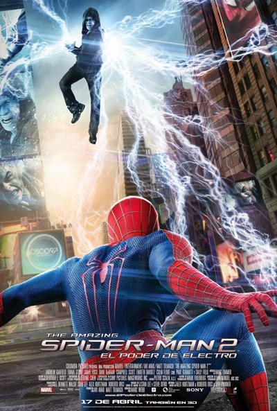 Póster de The Amazing Spider-Man 2: El poder de Electro