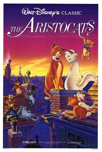 Póster de Los aristogatos