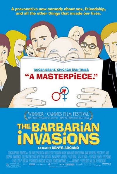 Póster de Las invasiones bárbaras