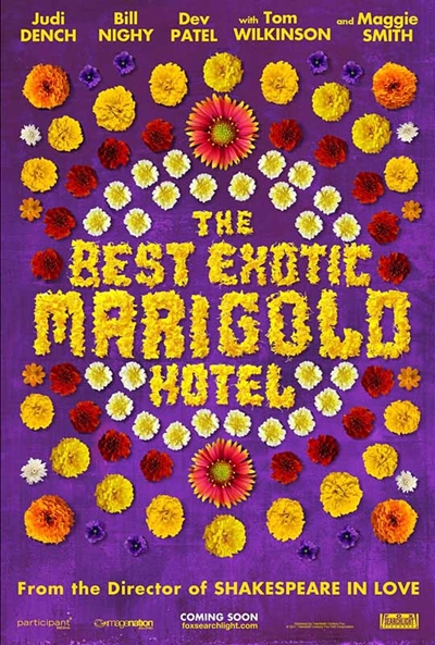 Póster de El exótico hotel Marigold