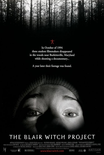 Póster de The Blair Witch Project (El proyecto de la bruja de Blair)