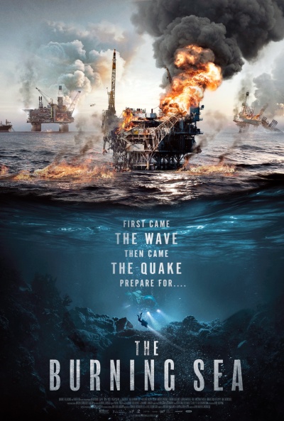 Póster de The Burning Sea