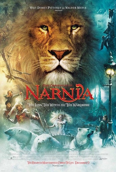 Póster de Las crónicas de Narnia: El león, la bruja y el armario