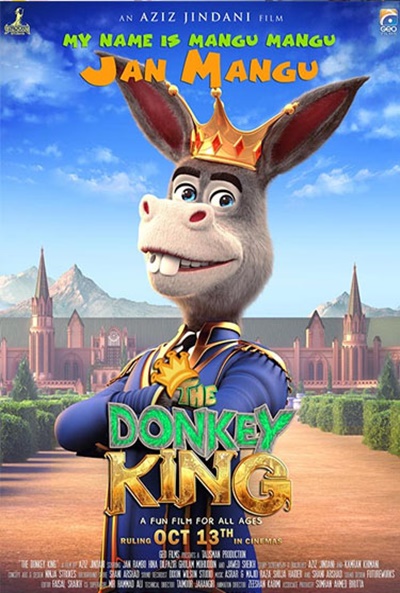 Póster de El rey Burro