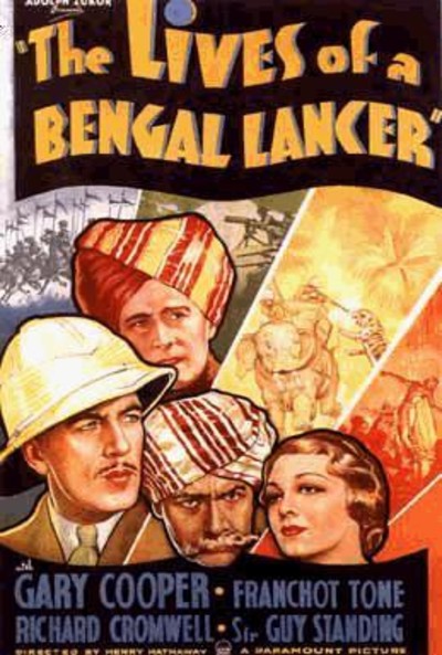 Póster de Tres lanceros bengalíes