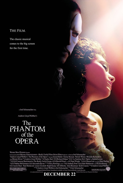 Póster de El fantasma de la ópera