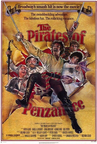 Póster de Los piratas de Penzance