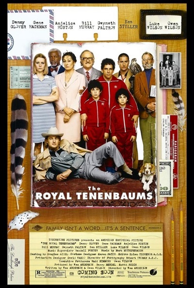 Póster de Los Tenenbaums. Una familia de genios