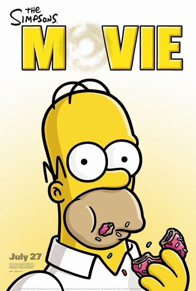 Póster de Los Simpson: La película