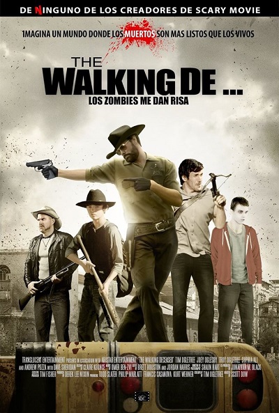 Póster de The walking de... Los zombies me dan risa