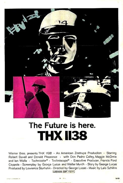 Póster de THX 1138