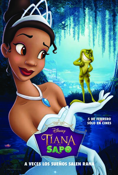 Póster de Tiana y el sapo