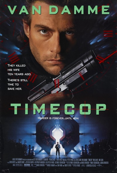 Póster de Timecop, policía en el tiempo