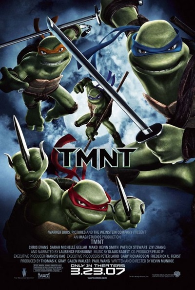 Póster de TMNT (Tortugas Ninja jóvenes mutantes)