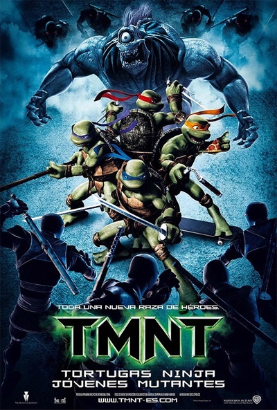 Póster de TMNT (Tortugas Ninja jóvenes mutantes)