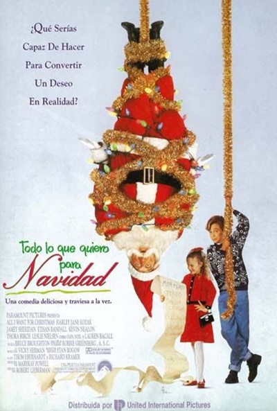 Póster de Todo lo que quiero para Navidad