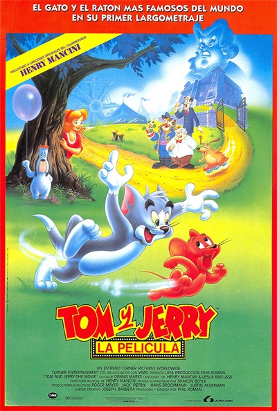 Póster de Tom y Jerry: La película