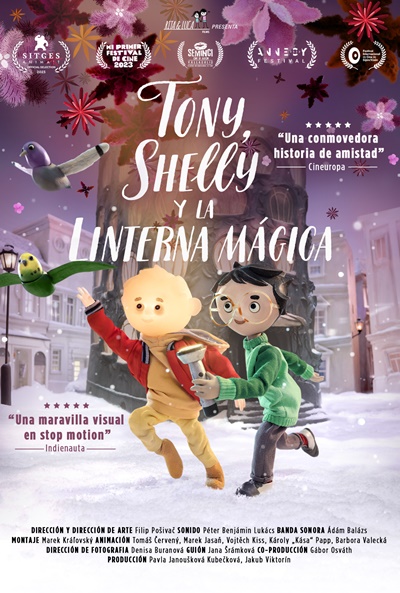 Póster de Tony, Shelly y la linterna mágica