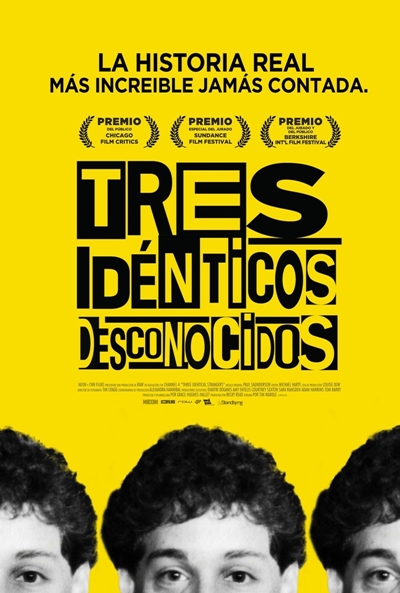 Póster de Tres idénticos desconocidos