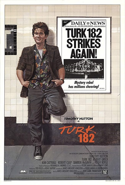 Póster de Turk 182, el rebelde