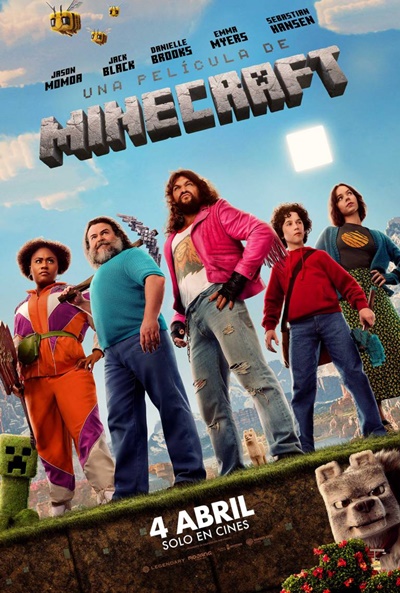 Póster de Una película de Minecraft