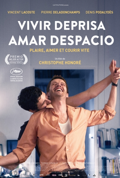 Póster de Vivir deprisa, amar despacio