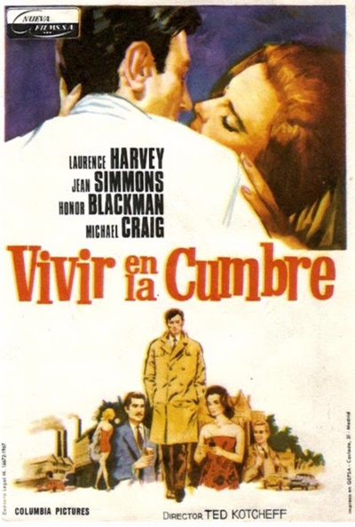 Póster de Vivir en la cumbre