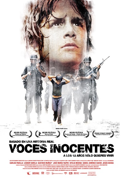 Póster de Voces inocentes