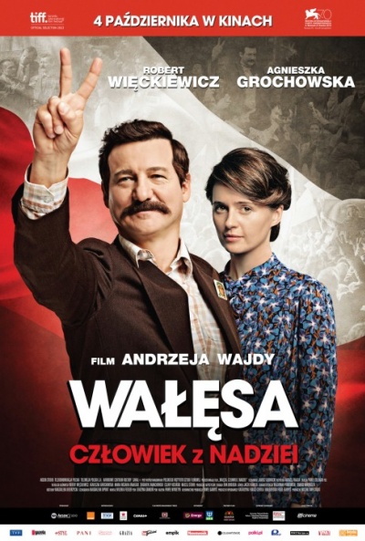 Póster de Walesa, la esperanza de un pueblo