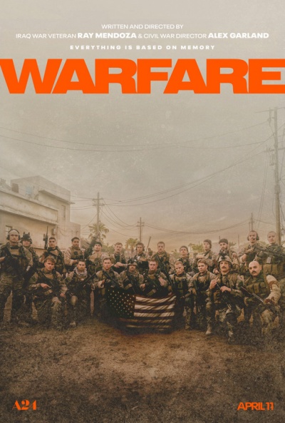 Póster de Warfare. Tiempo de guerra